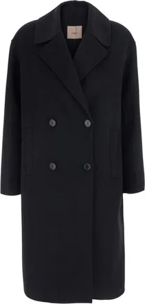 Twinset Donna, Cappotti, Nero, XS, new