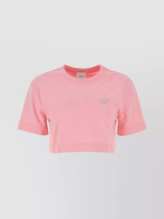 Patou ribbed cotton loose-fit t-shirt
