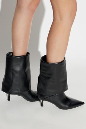 AllSaints Odyssey Heeled Ankle Boots, Womens, Black
