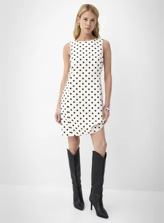 Icone Womens Sleeveless dressy minidress