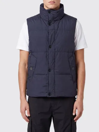 Stone Island Suit Vest Men color Navy
