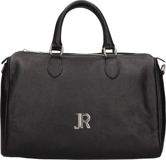 John Richmond Bauletto Tas - Dames - Handtassen - Zwart - ONE Size - Katoen - Tassen