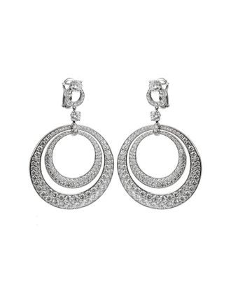 GRAFF 18K 17.80 ct. tw. Diamond Double Hoops (Authentic Pre-Loved)