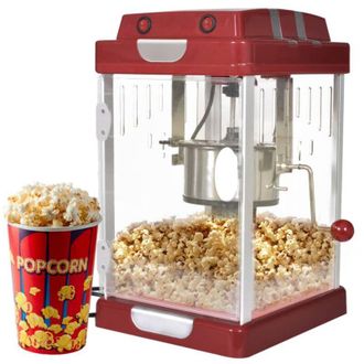 vidaXL Macchina per Pop Corn Stile Cinema 2,5 oz - Vidaxl