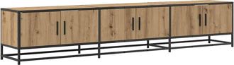 vidaXL TV Units 2 pcs Artisan Oak 210 x 35 x 41 cm Engineered wood vidaXL