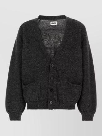 Magliano wool cardigan v neck long sleeves