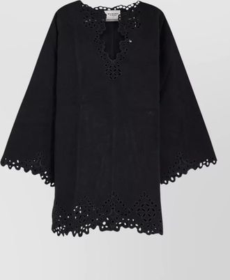 Isabel Marant cotton broderie anglaise mini dress