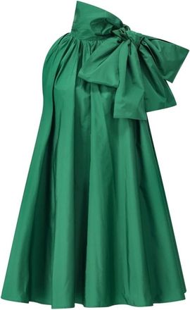 Max Mara Dames, Jurken, Groen, Maat: XS Zijde