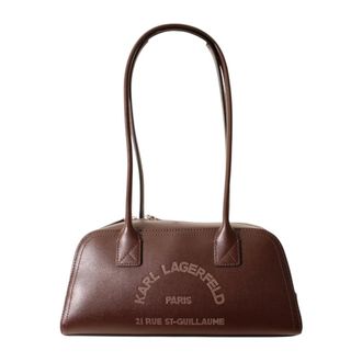 Karl Lagerfeld Bolso de hombro Chopin - Bags - Mujer - Marr&oacute;n - ONE SIZE