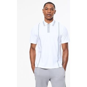 Sergio Tacchini Campo Court Polo in Brilliant White at Nordstrom, Size Xxx-Large