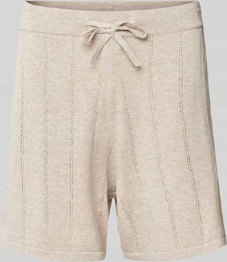 Colours & Sons Regular Fit Shorts mit Leinen-Anteil in Beige, Gr&ouml;&szlig;e XXL