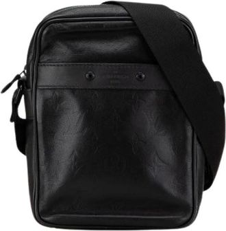 Louis Vuitton Pre-owned Cross Body Bags, female, Black, Size: ONE SIZE Pre-owned Leather Cross Body Bag