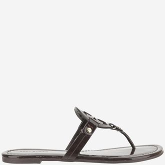 Tory Burch Brown Leather Sandals