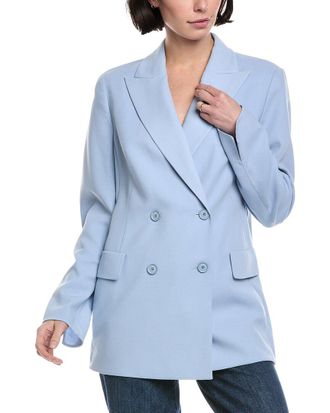 Akris Nadine Wool Blazer