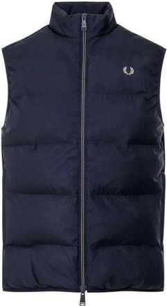 Fred Perry Heren ge&iuml;soleerd gilet (Marine)