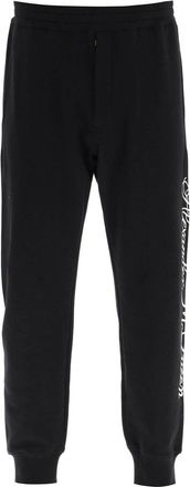 Alexander McQueen Alexander Mcqueen Logo Cotton Pants