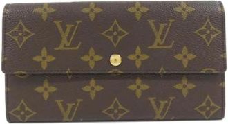 Louis Vuitton Pre-owned Canvas wallets - Dames - Vintage Accessoires - Bruin - ONE Size - Vintage