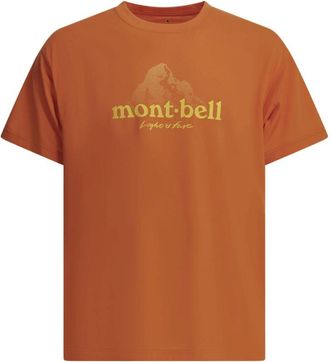 Montbell Grafisch T-shirt - Heren - T-shirts - Oranje - XL - Tops