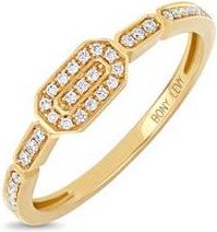Bony Levy Kiera Diamond Ring in 18K Yellow Gold at Nordstrom Rack, Size 6.5