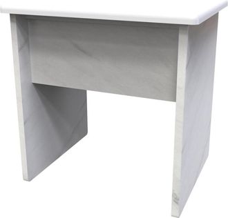 Welcome Furniture Harare Ready Assembled Dressing Table Stool - Marble - Welcome Furniture | TJ Hughes