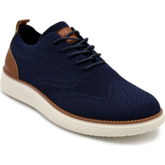 Akademiks Olney Wingtip in Navy at Nordstrom Rack, Size 13