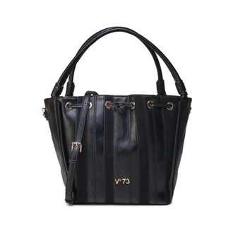 V&deg; 73 Tote Bags, female, Black, Size: ONE SIZE Black Bags with Magnetic Closure