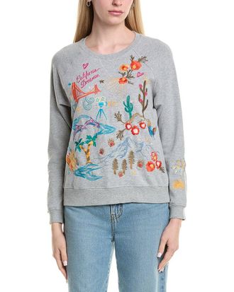 Johnny Was Raglan Sweatshirt