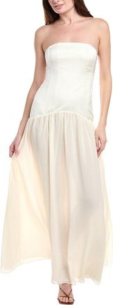 WeWoreWhat Strapless Corset Gown