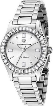 Chiara Ferragni Dameshorloge Kwarts Zilver