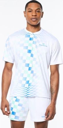 Sergio Tacchini Luca Piqu T-shirt in Brilliant White at Nordstrom, Size Xxx-Large