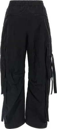 Dolce & Gabbana Womens Black Cotton Cargo Pants