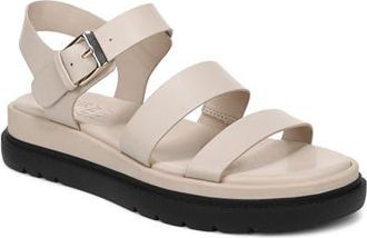 Naturalizer Avenue Ankle Strap Platform Sandal in Ivory Mist at Nordstrom, Size 8.5