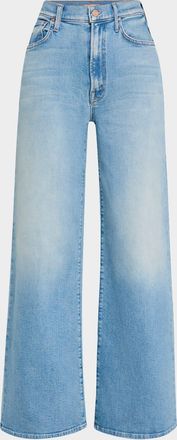 Mother The Ditcher Roller Zip Sneak Jeans