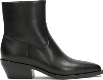 Kazar Klassieke Cowboylaarzen - Dames - Cowboylaarzen - Zwart - 35 EU - Leer - Schoenen