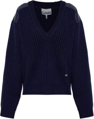 Ganni Mujer, Jerseys, Azul, Talla: S