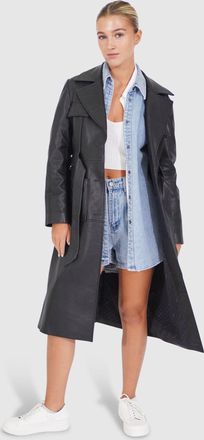 Belle & Bloom Unstoppable Leather Trench