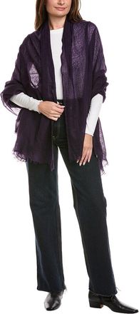 Amicale Cashmere Solid Felted Cashmere Wrap