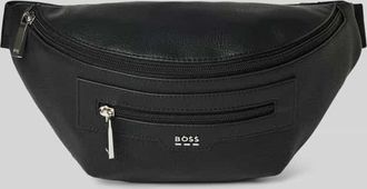 HUGO BOSS Bauchtasche mit Label-Applikation Modell LEWIS in Black, Gr&ouml;&szlig;e 1