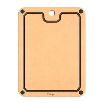Cuisipro Fibre Wood Cutting Board with Silicone Feet in Natural at Nordstrom