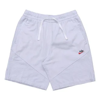 Nike Sportswear Heritage Windrunner Splicing Corduroy Sports Short Pant Male WhiteGold DA0030-043