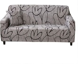OEM Funda De Sof&aacute; Todo Incluido, Con Estampado El&aacute;stico, Para Combinaci&oacute;n Con Fundas Antideslizantes Para Sof&aacute;s De Dos Plazas (asiento Individual De 90-14