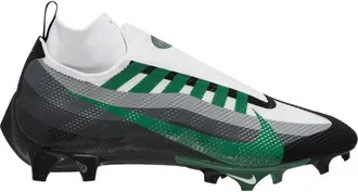 Nike Mens Vapor Edge Pro 360 - Football Shoes Black/White/Pine Green Size 10.0