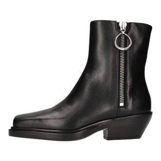 Dondup Schoenen, Dames, Zwart, 41 EU, Leer, Cowboy Enkellaarsjes