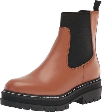Marc Fisher Womens Patrick Ankle Boots In Luggage