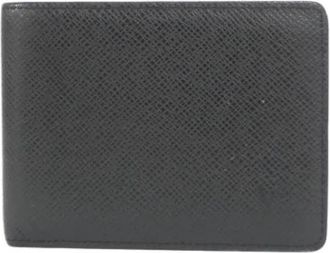 Louis Vuitton Pre-owned Bill wallet (bi-fold) - Heren - Vintage Accessoires - Zwart - ONE Size - Vintage