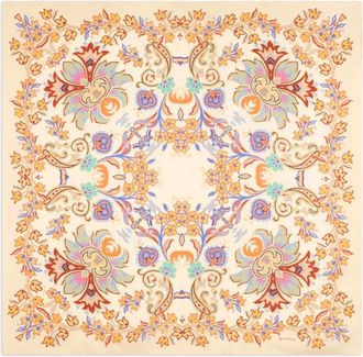 Etro Foulard in seta con stampa - Toni neutri