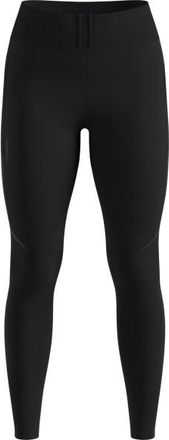 Odlo Zeroweight Warm Reflective Tights Lauftights f&uuml;r Damen | schwarz