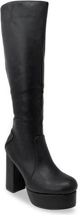 Chase + Chloe by Intouch Footwear Knee High Platform Boot in Black at Nordstrom Rack, Size 10