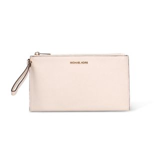 Michael Kors Pochette grande Jet Set Travel in pelle martellata - - Accessories - Donna - Beige - ONE SIZE