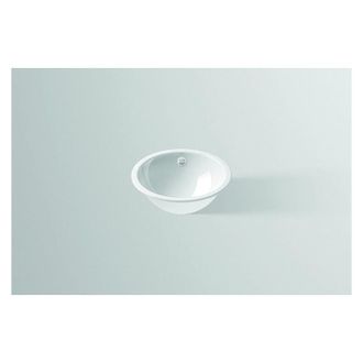 Alape Alape - Cuvette &agrave; fond plat UB.K400, ronde &oslash; 35,9cm, blanche, 2031700000